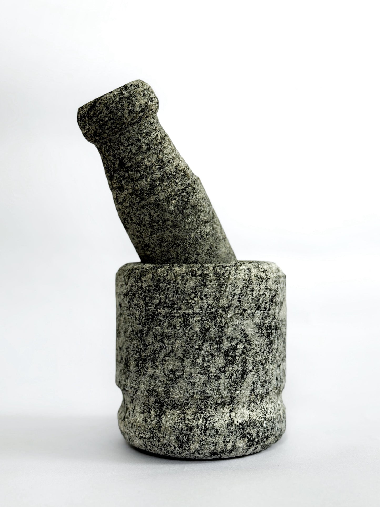 Rootico Stone Mortar and Pestle Set - 5.5 Inch