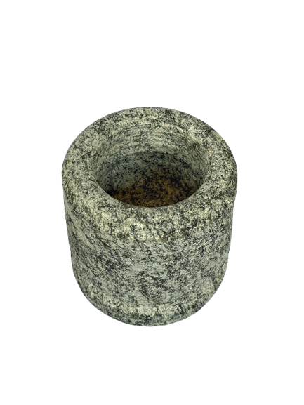 Rootico Stone Mortar and Pestle Set - 5.5 Inch