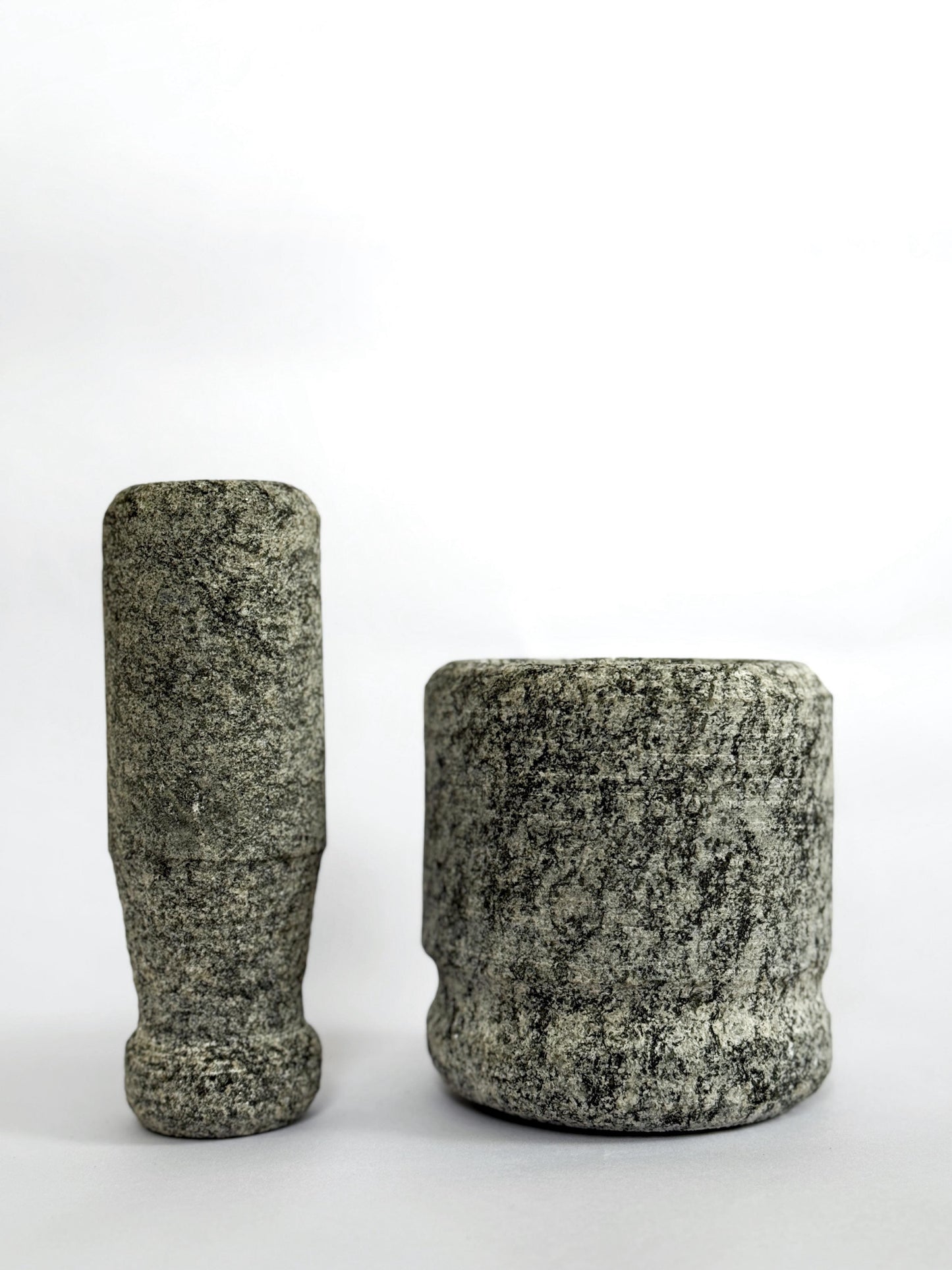 Rootico Stone Mortar and Pestle Set - 5.5 Inch